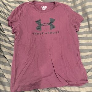Under Armour maroon t-shirt